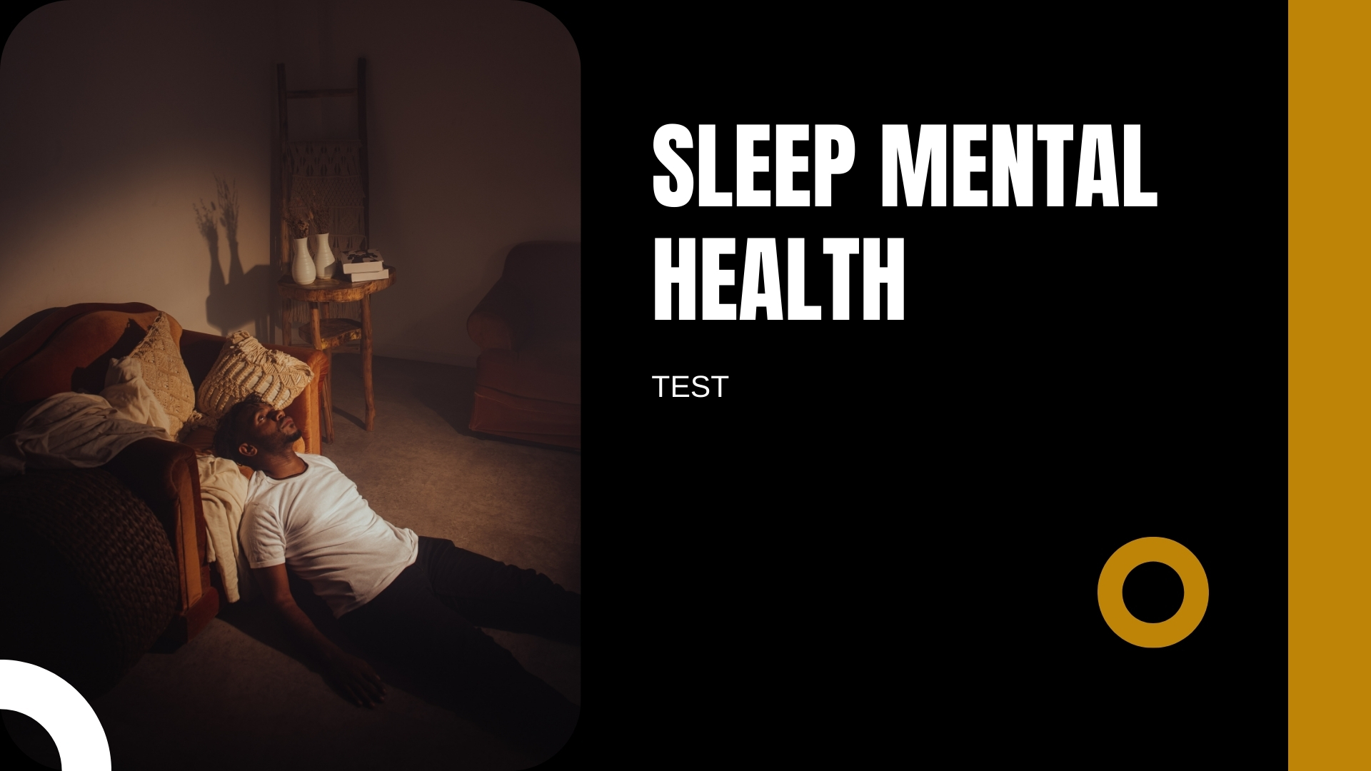 Sleep & Mental Health Test
